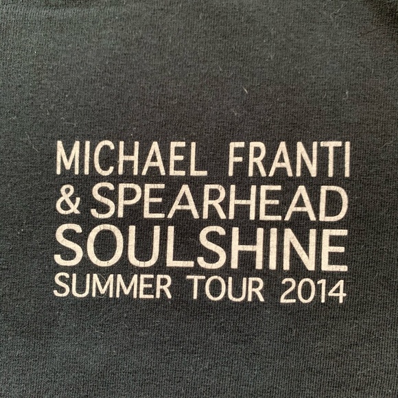 Michael Franti and Spearhead tour crew shirt! - Picture 3 of 4